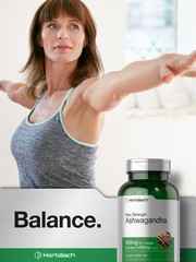 Ashwagandha Capsules 4500mg | 200 Capsules | Non-GMO, Gluten Free | by Horbaach