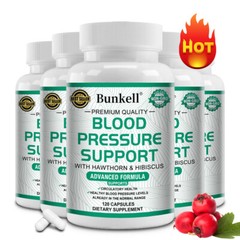 BLOOD PRESSURE SUPPORT WITH HAWTHORN&HIBISCUS extract CIRCULATORY HEALTH Capsule