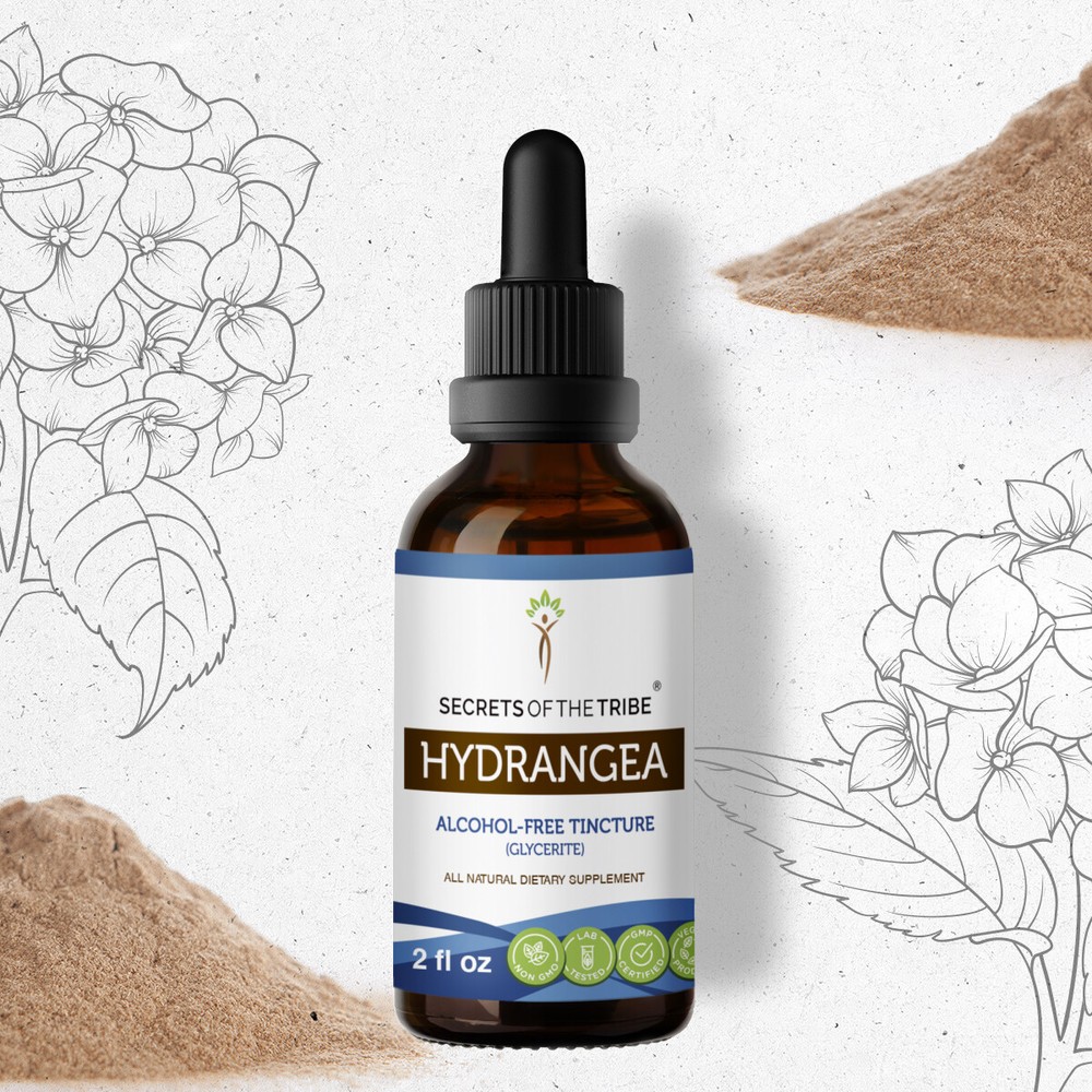 Secrets Of The Tribe Hydrangea Tincture Alcohol-FREE