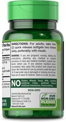 2 Pack High Strength Odorless Garlic 1200mg 240 Softgels (2×120) For Cholesterol
