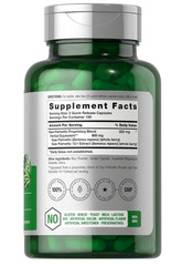 Horbaach Saw Palmetto Extract 200 Caps Non-GMO Gluten Free EXP 11/27