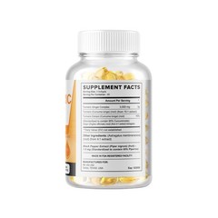 Turmeric Curcumin & Ginger Complex 3000mg 360 Softgels BLACK PEPPER ANTIOXIDANT
