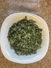 Dried Mint Leaves Gourmet -flakes Leaves organic 1oz I plant It Harvested may26