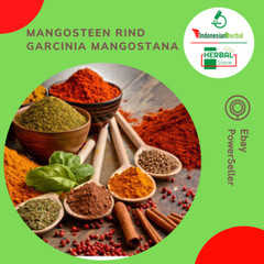 POWDER Mangosteen Rind Mangustan Garcinia Mangostana Organic Wild Crafted Herbs