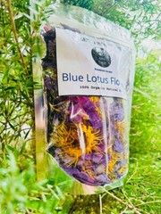 100% Organic Dry Whole Blue Lotus Flowers (Nymphaea Caerulea) – Lucid Dreams