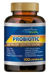 BACTISupport PROBIOTIC NATURAL 100 BILLION CFUs ULTRA STRENGHT ULTIMATE FLORA