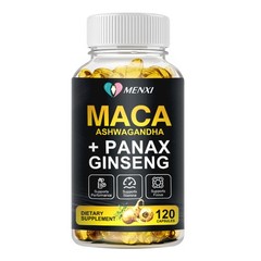 Maca Capsules – Antioxidant, boosts blood flow and immune system 120 Capsules