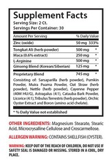 L-Arginine stamina boost – LONGJACK COMPLEX – Ginseng adaptogen blend 2 Bottle