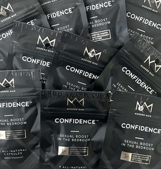CONFIDENCE-Acting Male Performance Natural Supplement, Made In USA 8 Pills