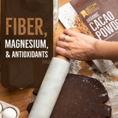 Organic Cacao Powder Cocoa Substitute Bulk 1 LB, Superfood, Non-GMO, Gluten-Free