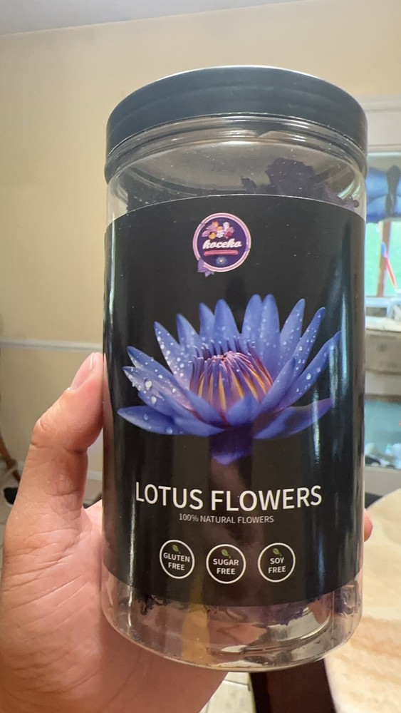 Blue Lotus Flowers (Nymphaea Caerulea) 1.41oz (40g) BLUE TEA – Lotus Flower Tea