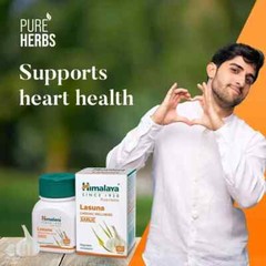 Himalaya Lasuna 60 Tabs x3 – Natural Cholesterol Care | Ayurvedic Heart Health