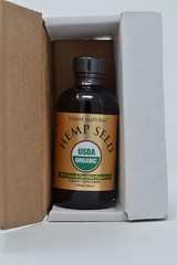 Organic Hemp Seed Oil 4Oz – USDA Certified – Sativa Oil – Pure, Cold Pressed, Vi