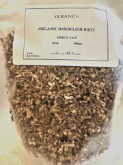 Dandelion Root Organic Cut / Farm Fresh Packed USA Free Ship