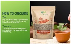 Ashwagandha Root 24 Oz |(Tea Cut), Dried Ashwagandha Herb, 100% Naturally Dried