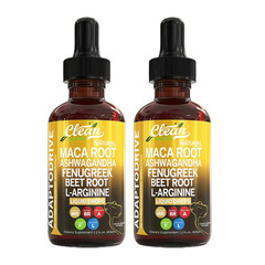 Organic Maca Root Liquid Drops Ashwagandha Fenugreek Beet Root L-Arginine and