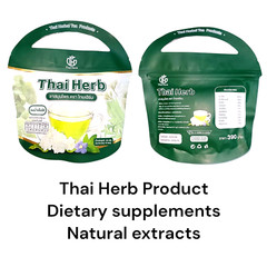 Herbal Tea Thai Herb Original Health Care Natural Refreshing Body Nourishing set