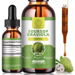 Soursop Graviola Liquid Drop for Cell Support & Regeneration, Immune Boost