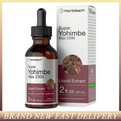 Horbaach Yohimbe Bark Extract 2300mg Men’s Health 2 Oz
