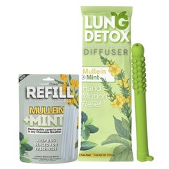 Mullein Herbal Chewable Breather Diffuser for Lung Cleanse & Focus Support