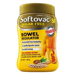 Softovac Suagr Free Bowel Regulator for Constipation Digestive Health 100g
