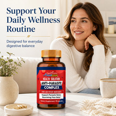 Wormwood Anti Parasite Complex 1500mg support intestinal Health Supplements 90