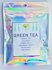 Green Tea Leaf Organic Dry Herb Natural 1 OZ | 28.3g Caffeine Mild Energy