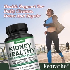 Kidney Health – Contains Cranberry Extract, Kidney Cleansing And Detoxification