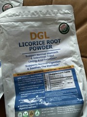 (2 Bags) DGL Licorice Root Powder – Support Digestion & Fortifies Gut Lining NEW