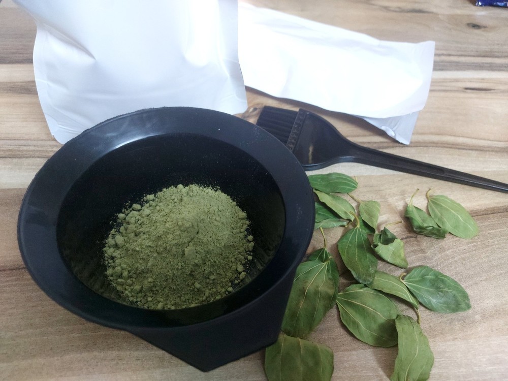 Organic Madinah Sidr Leaf Powder 150g w/ Bowl, Brush & 7 Leaves for Ruqyah