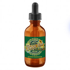 Basil Extract – Pure Easy Liquid Drops – Basil Herb – Made in USA