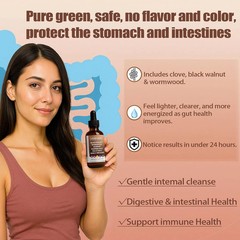 VELLO Black Walnut Wormwood Gut Cleanse | Soursop, Pumpkin Seed, PAU D’Arco, Gar