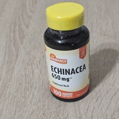 Echinacea Capsules 650mg | 100 Count | Vegetarian | Non-GMO | by Sundance