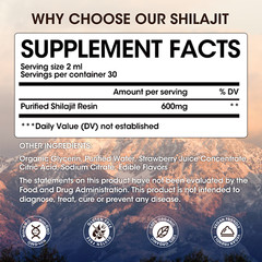 Himalayan Shilajit Soft Resin Extremely Potent Fulvic Acid Support Body Heathy