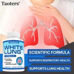White Lung – Lung Cleanse & Detox.Support Clear Lungs a Healthy Lungs Supplement