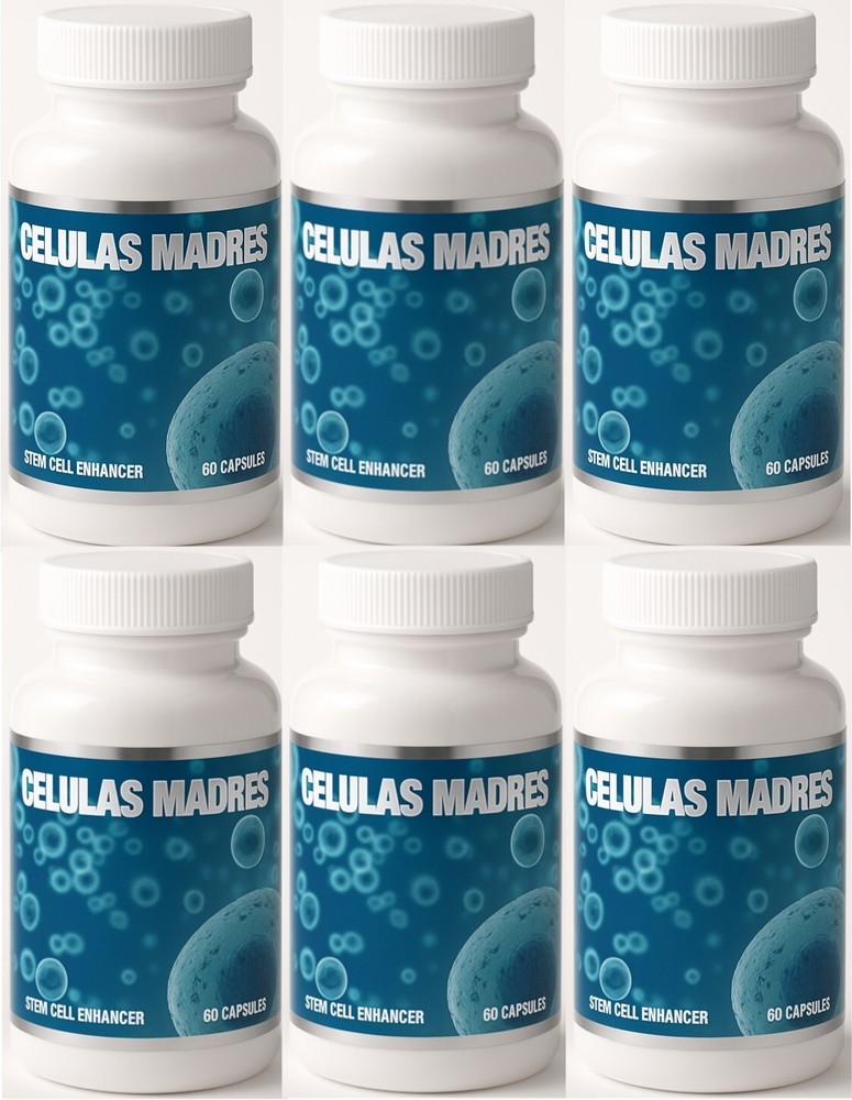 Celulas Madres ( 6 Bottles ) Madre Cell Enhancer Plus AFA Stem Cell Health Caps