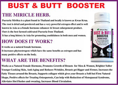 BUST & BUT ENLARGEMENT Breast BOOBS SUPPLEMENT 60 Capsuls