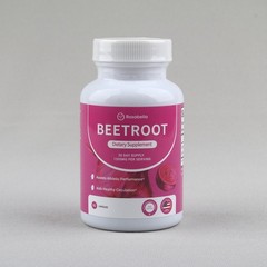 Rosabella Organic Beet Root 60 Capsules Dietary Supplement Natural Energy Boost