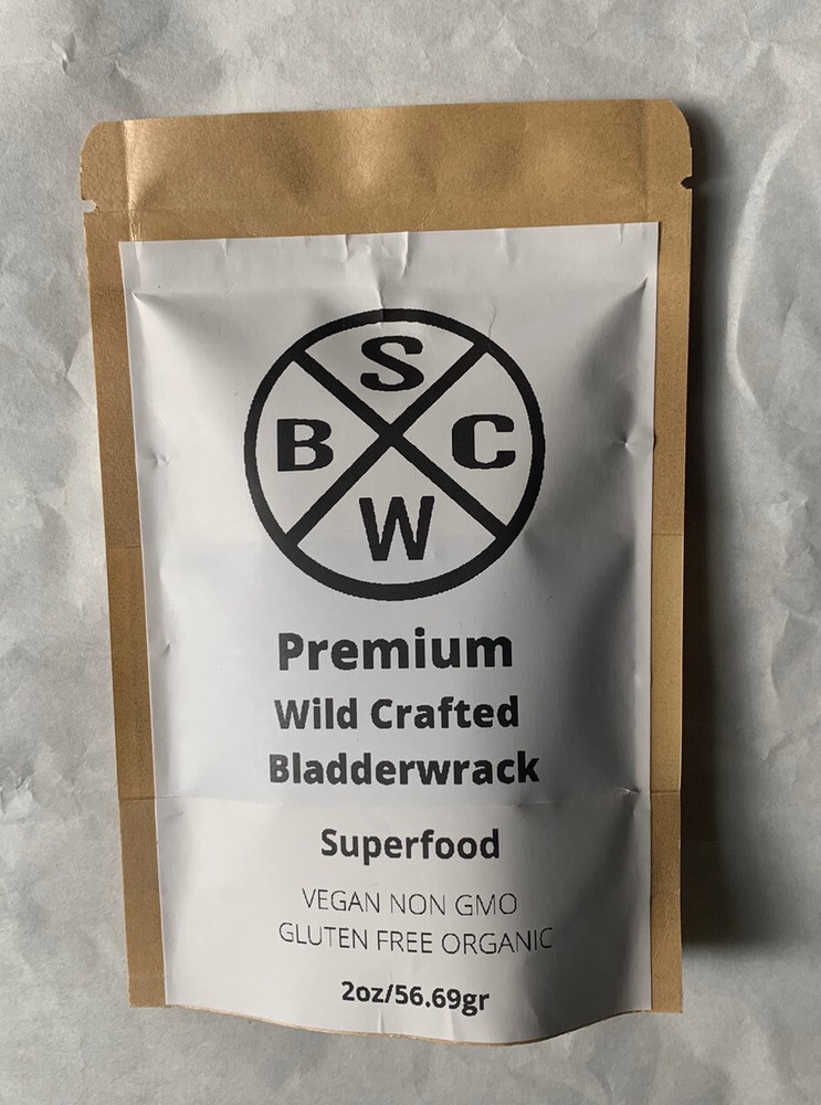 Dr. Sebi Inspired – Organic Wild Crafted Whole Leaf BLADDERWRACK 8oz Bag
