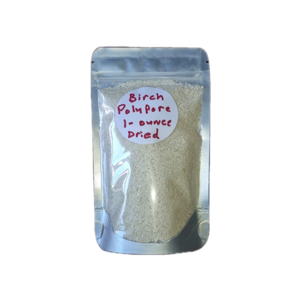 Birch Polypore (Formitopsis Betulina) 2x 1 Oz. Finely ground sample bags.