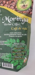MORINGA HERBAL COFFEE CAFÉ HERBAL CON MORINGA w/22 BAGS 440GRS CAFE DE VIDA