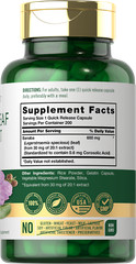 Banaba Leaf Extract 600mg | 200 Capsules | Non-GMO, Gluten Free | by Carlyle