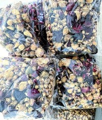 8 OZ, 226 GRAMS, DRIED ROSE PETALS & BUDS, CRAFT, POTPOURRI, SOAP, CANDLE, TEA