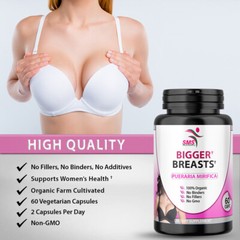 PUERARIA MIRIFICA BIGGER BREASTS BY OBN DIETARY SUPPLEMENT 180 CT CAPSULES