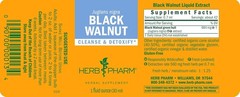 Black Walnut Liquid Extract Drops for Cleansing and Detoxifying, 1 Oz
