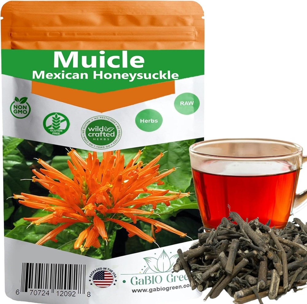Muicle Natural Honeysuckle Hierba tea Gabio Green herbs
