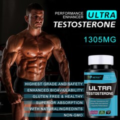 Zinc Magnesium Vitamin B6 Tablets Testosterone Boost Better Sleep 1305MG