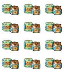 12 X Tiger Balm White | Stuffy Nose & Headache Relief | 9ml Each | Exp: 03/2028