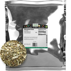 Wormwood Herb, 1lb Bulk Bag, Cut and Sifted – Artemisia Absinthium | Wormwood Te