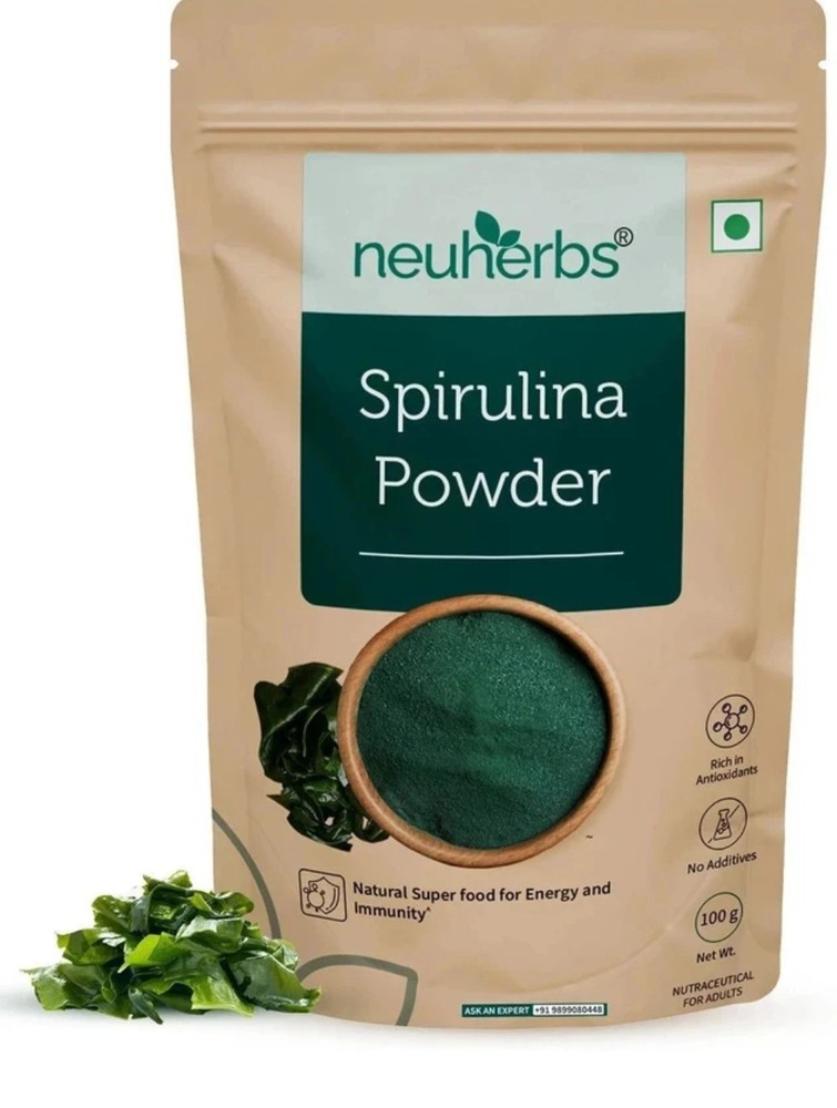 Pure Spirulina Powder 100g Premium Quality Healthy Green Superfood